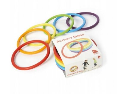 Farebné krúžky na cvičenie RINGO 6 ks_0