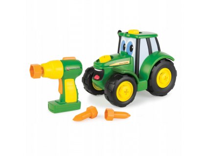 TOMY John Deere Zostavte Johnny TRAKTOROVÉ náradie_0