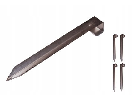 Tramplolína  - Kotvy na trampolínu 4 kusy - kotvové upevňovacie háčiky_0