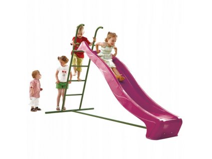 Šmykľavka, šmykačka pre deti  - 3m šmýkačka s kovovým rebríkom na ihrisko_0