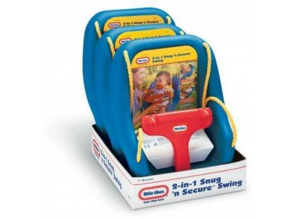 Hojdačka pre deti - Little tikes Modrá bezpečnostná hojdačka_0