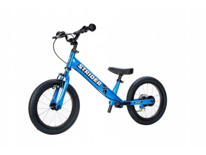 Detské odrážadlo - Strider 14x športový závodný bicykel 14 modrá_2