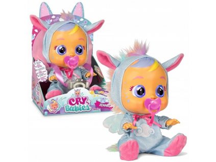 TM Toys Cry Babies Lalka Fantasy Jenna jednorozec