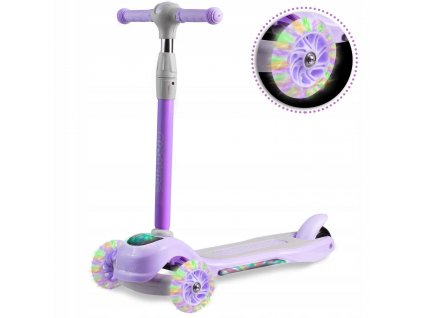 Kolobežka - Scooter Balance Trojkologické žiariace LED LED_0