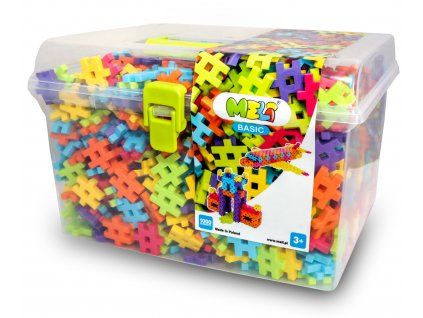 STAVEBNÉ BLOKY MELI 1000 CESTOVNÝ BOX + DARČEK_0