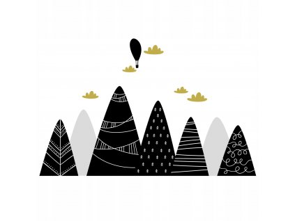 NÁLEPKA NA STENU PRE DETSKÉ HORY 100x100cm_0