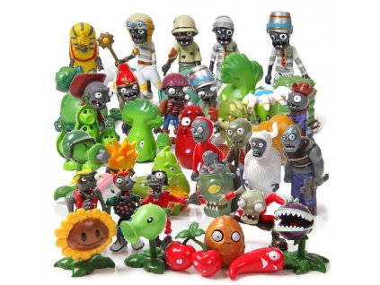 RASTLINY VS ZOMBIE OBRÁZOK SADA ZOMBIE 40 RASTLÍN_0