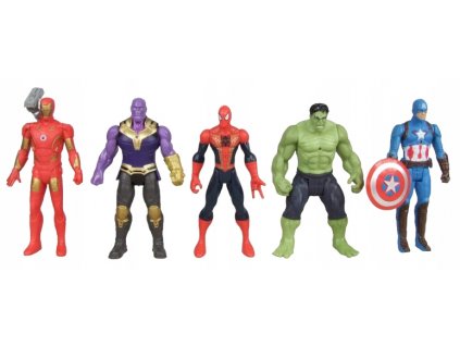 AVENGERS OBRÁZKY 5 SPIDERMAN IRON MAN HULK BIG_1