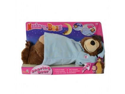 Máša a medveď odfrkujú misku 930-1008 simba_0