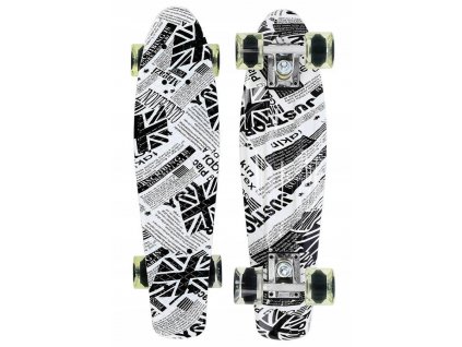 Nils Skateboard pennyboard Art Paper ABEC-7_0