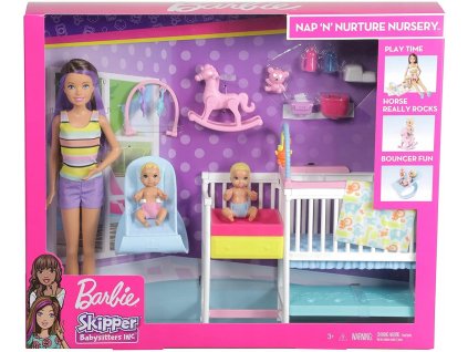 Lalka Barbie GFL38 Seria Skipper Opiekunki EAN GTIN 8472109443521