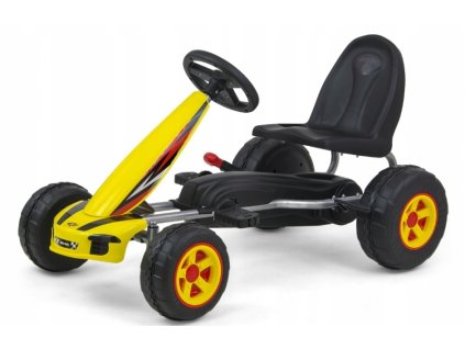 Kára na pedále - GoKart na viper pedále žlté milly_0