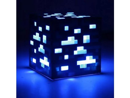 Lampa s baterkou Minecraft pre deti bez kuriérskej služby_0