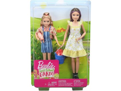 Barbie Siostry Skipper i Stacie na Farmie GHT16