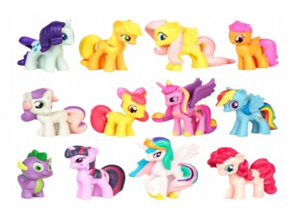 MY LITTLE PONY SADA 12 PONYOVÝCH ÚDAJOV PONY_0