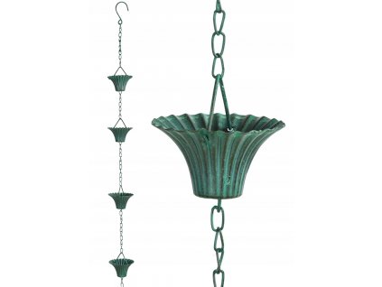 Reťaz patynowy väzbu na dažďovú vodu_0