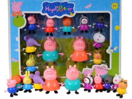 Súbory ošípaných Peppa SADA 11 rodinných koláčov Pepa_1