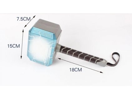 Thor kladivo, MARVEL, LED + ZVUK_0