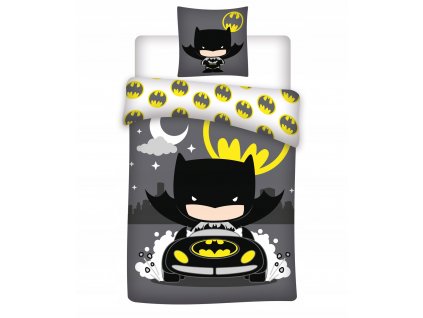 OBLIEČKY 140X200 DETÍ BATMAN BAT MASKA_1