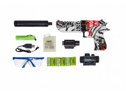 ELEKTRICKÁ PISTOLE NA GÉLOVÉ GULIČKY + ZADARMO !!!_0