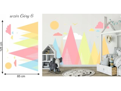 Fototapeta Škandinávske hory 125cm_0