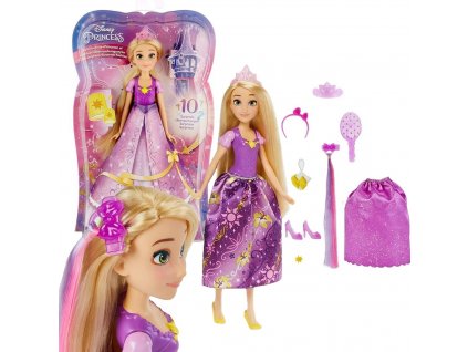 DISNEY KSIEZNICZKI LALKA ROSZPUNKA AKCESORIA F0781 Kolor dominujacy wielokolorowy