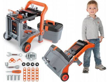 Dielenské náradie SMOBY Kmeň kufra ČIERNY DECKER_0