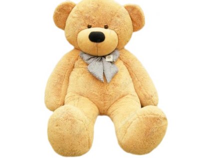 VEĽKÉ PLYŠOVÉ OBRIE 140 CM POĽSKO MÄKKÁ HRAČKA_3