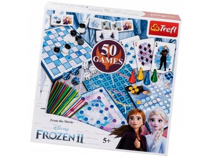 FROZEN II Frozen 50 GAMES dáma, klubové karty_0