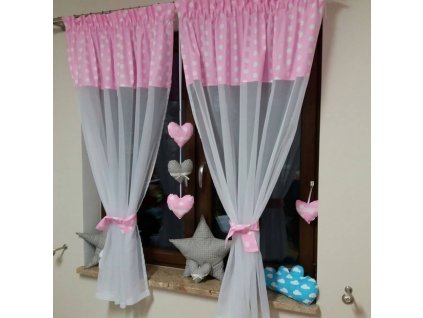 záclony Voile + bavlna rôzne vzory a farby_0