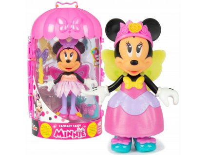 Bábika myšky Minnie the Fairy + šatník 2 Disney kostýmy_0