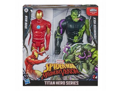 SPIDERMAN Iron Man a Hulk Venomized postava 30 cm_0