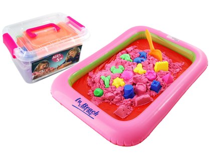 Kinetická piesku BOX 4 KG + PLESNE + PIESKOVISKO_0