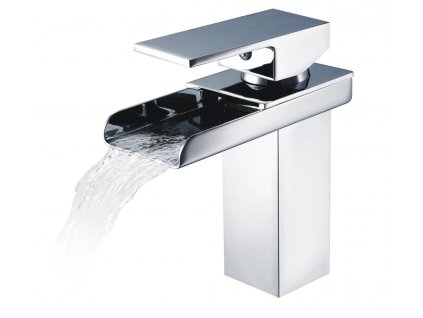 Umyvadlová batéria Umývadlo, batérie, ŠIROKÝ NÁUSTOK vodopád chrome_0