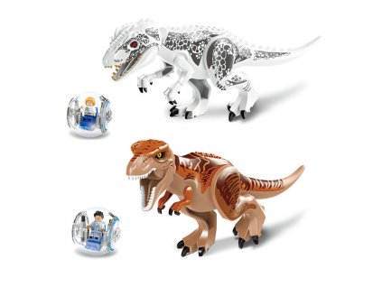 DINOSAURSKÉ BLOKY Jurský svet Tyranosaurus T-rex_0