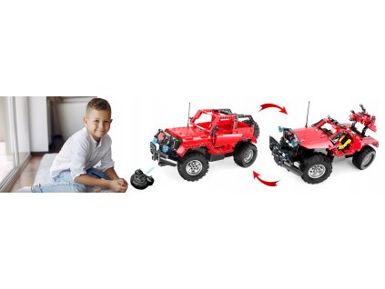 Technický ALL-TERRAIN JEEP blokuje diaľkové ovládanie 2v1_0