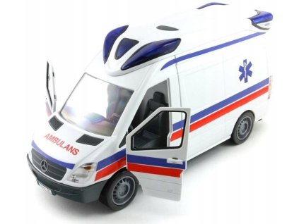 AMBULANCIA AMBULANCIA AMBULANCIA VEĽKÝ VAN SVETELNÝ ZVUK_0