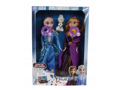 ELSA I ANNA SPIEWAJACE FROZEN LALKI 30 CM 2 SZT