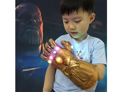 Rukavice do nekonečna THANOS Thor pre deti PL_0