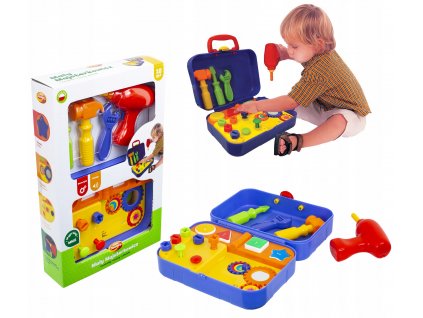 Skrinka, kufrík s náradím - Dumel Malé DIY nástroje Suitcase_0