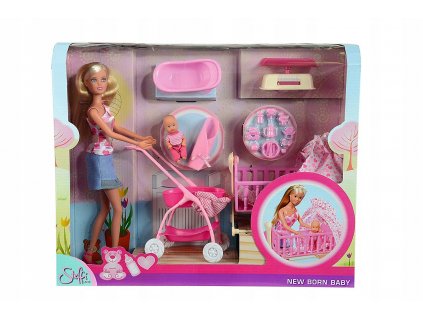 STEFFI MOM DOLL S DIEŤAM veľká súprava 573-0861_1