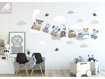 Samolepky na stenu, stenu BAJKOPOCIĄG vlak_0