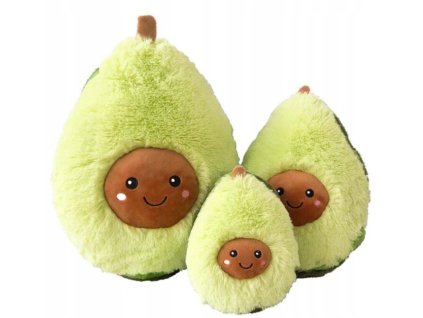 HIT AVOKÁDO 46 cm PLYŠOVÉ mäkké hračky PRE DETI s SK_0
