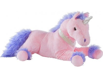 XXL JEDNOROŽEC roztomilý plyšový Ružový 95 cm_0