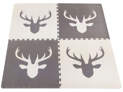 PENOVÉ PUZZLE MAT pena 62x62 4 Ks SRNČEJ_1