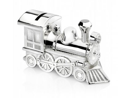 Pokladničky Striebro prasiatko vlak lokomotíva KRST RYTEC_0