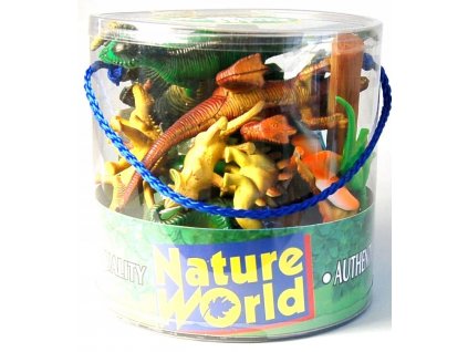 Dinosaurov Sadu obrázkov 18 Ks POVAHU SVETA Trubice_0