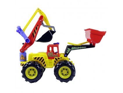 EXTRA VEĽKÝ BULLDOZER SPYCH RIADENÝ RÝPADLO - 2 KOZKY_0