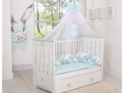 Baldachýn / Moskytiérou Pre Postieľka Je Vyrobená Z Šifón 1031_4