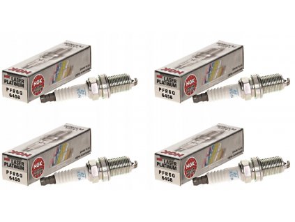 NGK ZAPAĽOVACIE SVIEČKY PFR6Q (6458) AUDI SKODA 4PCS_0